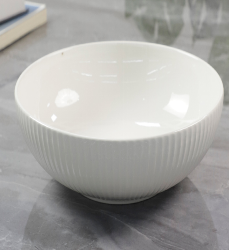 8" Vertical Line Bowl – Linea Collection (Item No: YSHWH63)